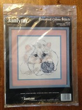 1989 Janlynn Kitten And Yarn 80-29, Counted Cross Stitch