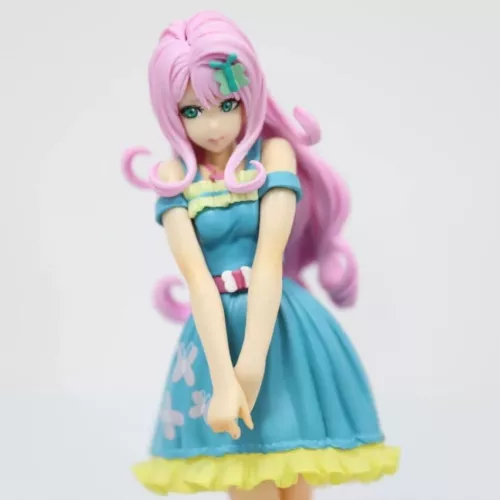Modellino anime 8" My Little Pony Bishoujo Fluttershy PVC regalo - Foto 3 di 11