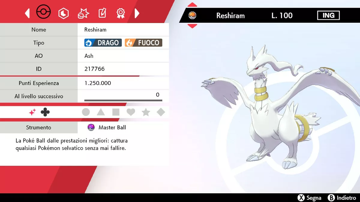 SHINY ZEKROM 6IV Legendary / Pokemon Sword and (Instant Download) 