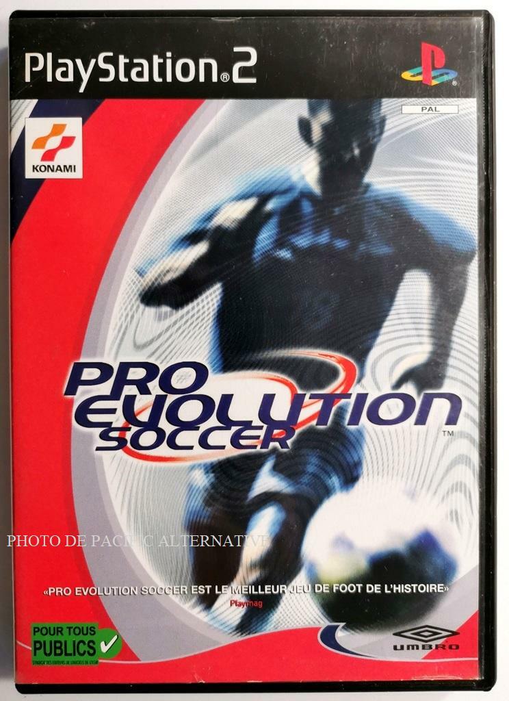 jeu PRO EVOLUTION SOCCER PES 1 2001 playstation 2 PS2 francais football COMPLET