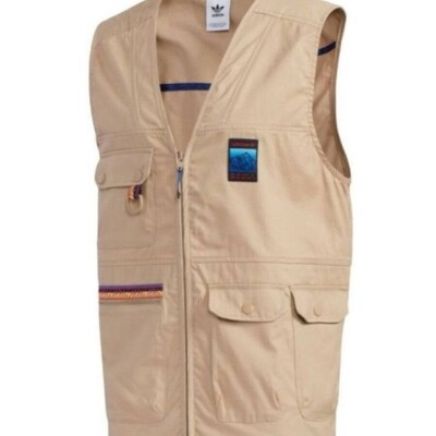 MEN ADIDAS ORIGINALS ADIPLORE GILET VEST UTILITY
