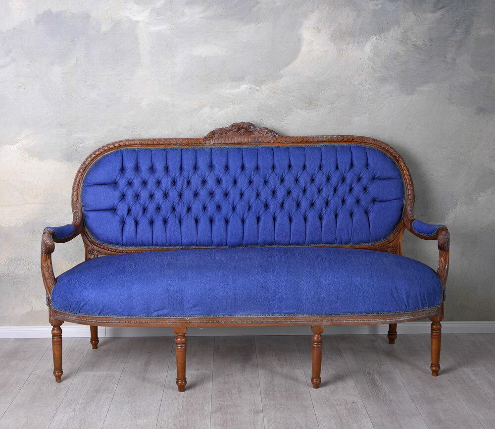 Sofà Barocco Sdraio Antico Panca Wohnzimmercouch Poltrona Rococo