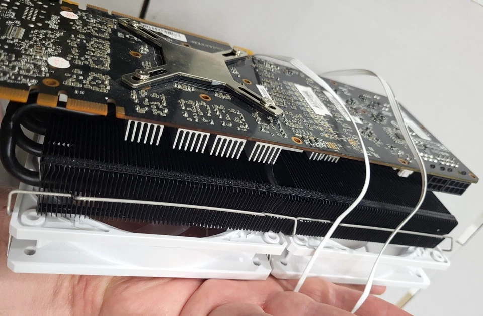 PNY NVIDIA GeForce GTX 1080 Ti 11GB GDDR5X Graphics Card Morpheus II Heatsink - Image 4 of 4