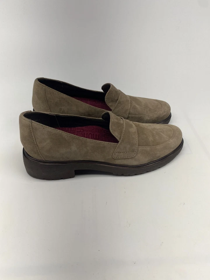 Mocasín Munro Geena de gamuza topo extra ligero para mujer talla 7 Foto 4 de 4