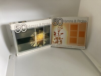 50 Hymns & Praise Favorites Plus Volume 2 Hymn & Praise Favorite CD's (4 Cd's)