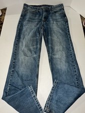 Buffalo David Bitton Driven Jeans Boys Size 16 Straight Leg Medium Wash