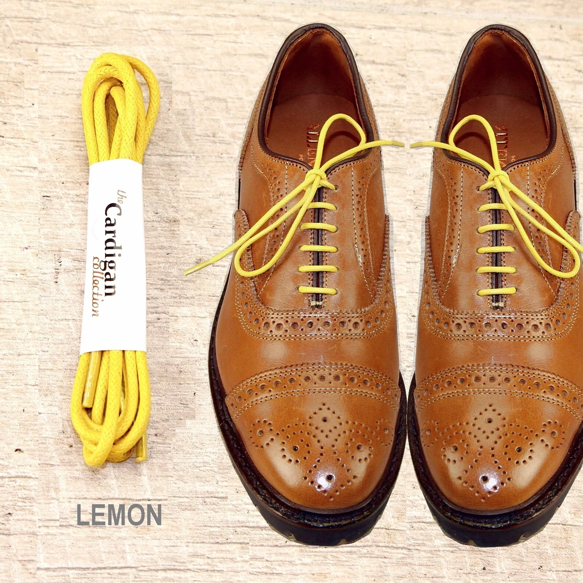 Boden Men\'s Yellow and Brown Oxfords (unisex shoes. Yellow Dress Shoes for Men for sale - eBay main image 3