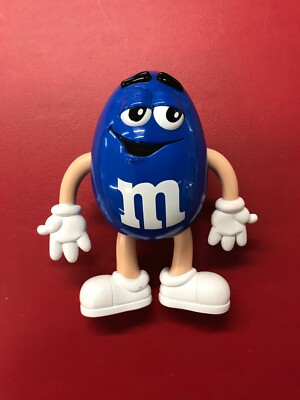 Mars Candy M&M Blue Character Plastic Bendable Figure | eBay