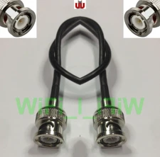 BNC Male to BNC Male LMR100 RF Coax Cable Adapter NEW 1-20' Assembled in the USA