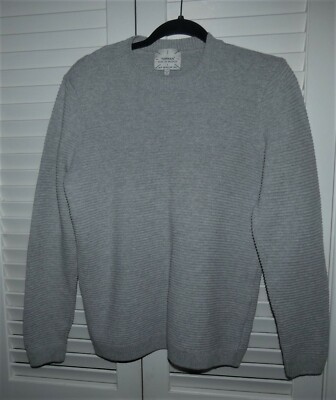 Topman Men's knitted pullover sweater size M Gray RN125149