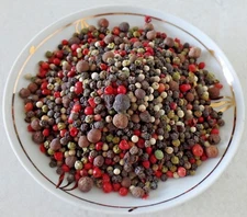 5 PEPPERCORNS RAINBOW MIXED WHOLE 2 OZ - 32 OZ RESEALABLE BAG
