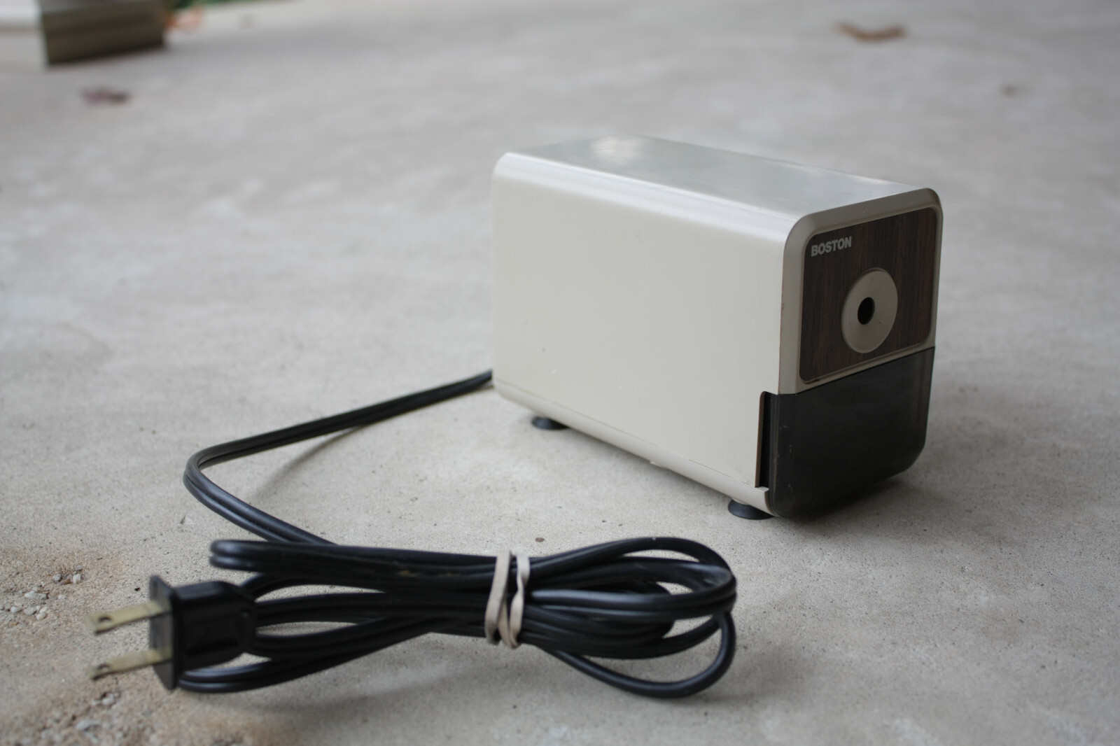 Vintage Boston Pencil Sharpener Electric Tested Works Perfect eBay