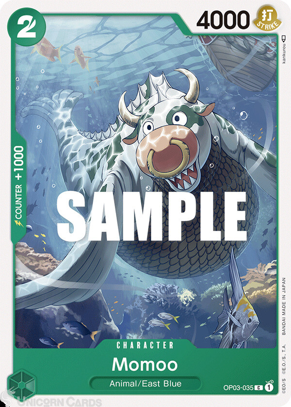 OP03-035 Momoo :: Common One Piece TCG Card :: OP03: Pillars of Strength ::