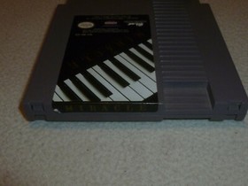 NINTENDO NES VIDEO GAME CARTRIDGE THE MIRACLE PIANO TEACHING SYSTEM CART ONLY 