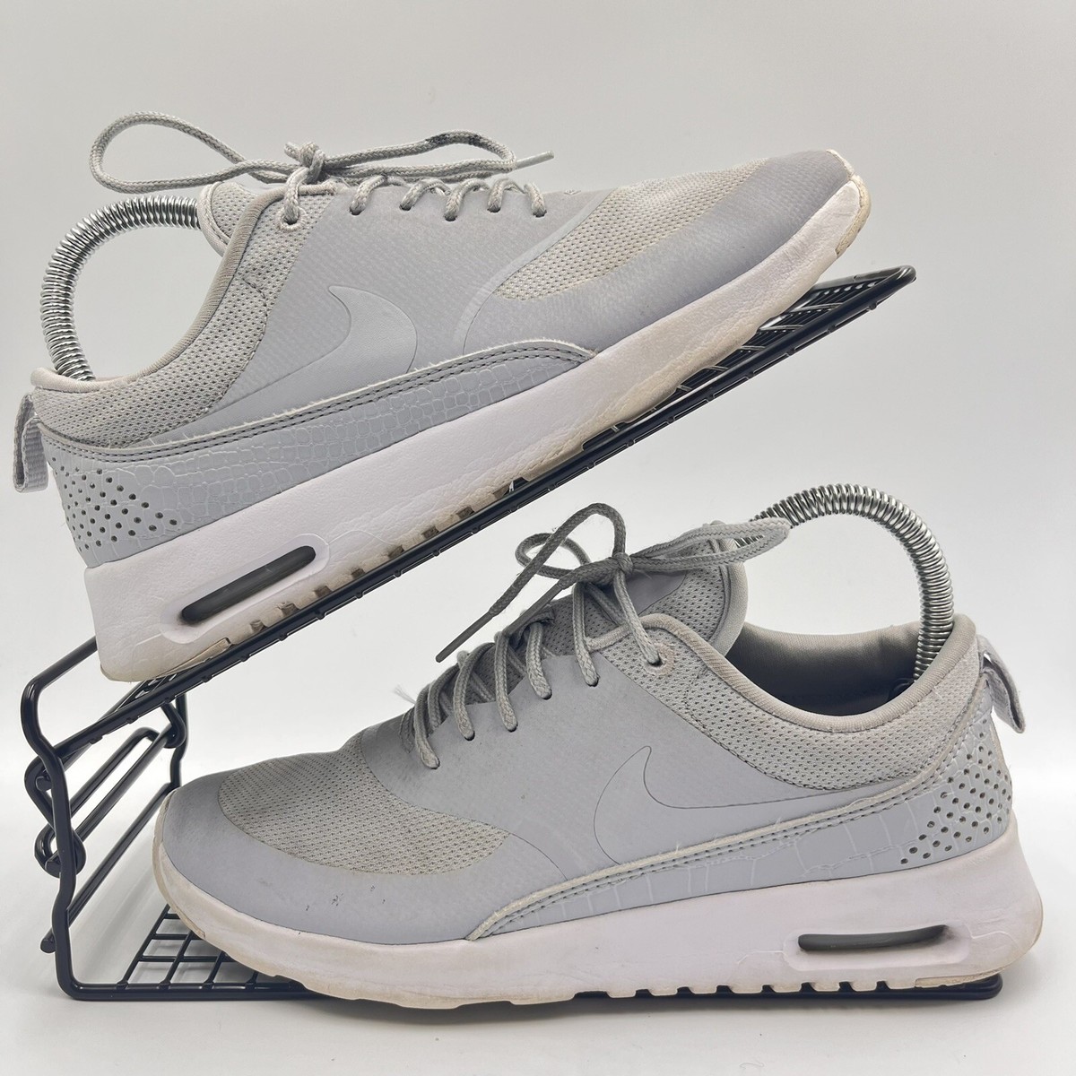 womens grey nike thea trainers