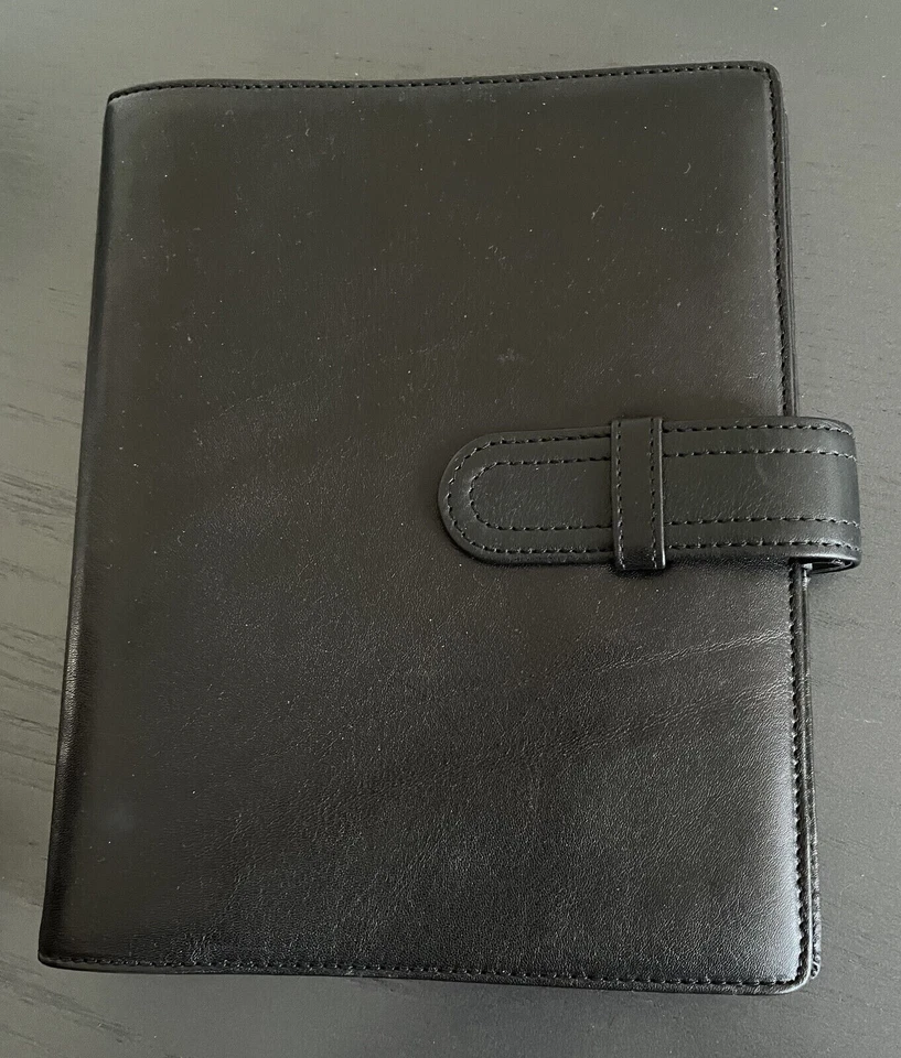 Exatime 21 Timer Organizer Terminplaner Schwarz Leder - TOP Zustand