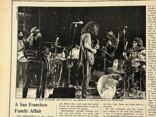 Ken Kesey 1970 Rolling Stone Mag #53 Gene Vincent, Zabrisky Point, Apryl Fool - Picture 7 of 15