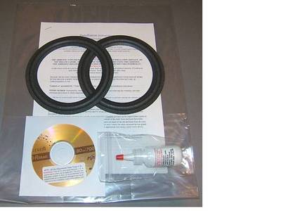DCM Timeframe TF350   6''/6.5'' Foam Surround Speaker Woofer Repair Kit
