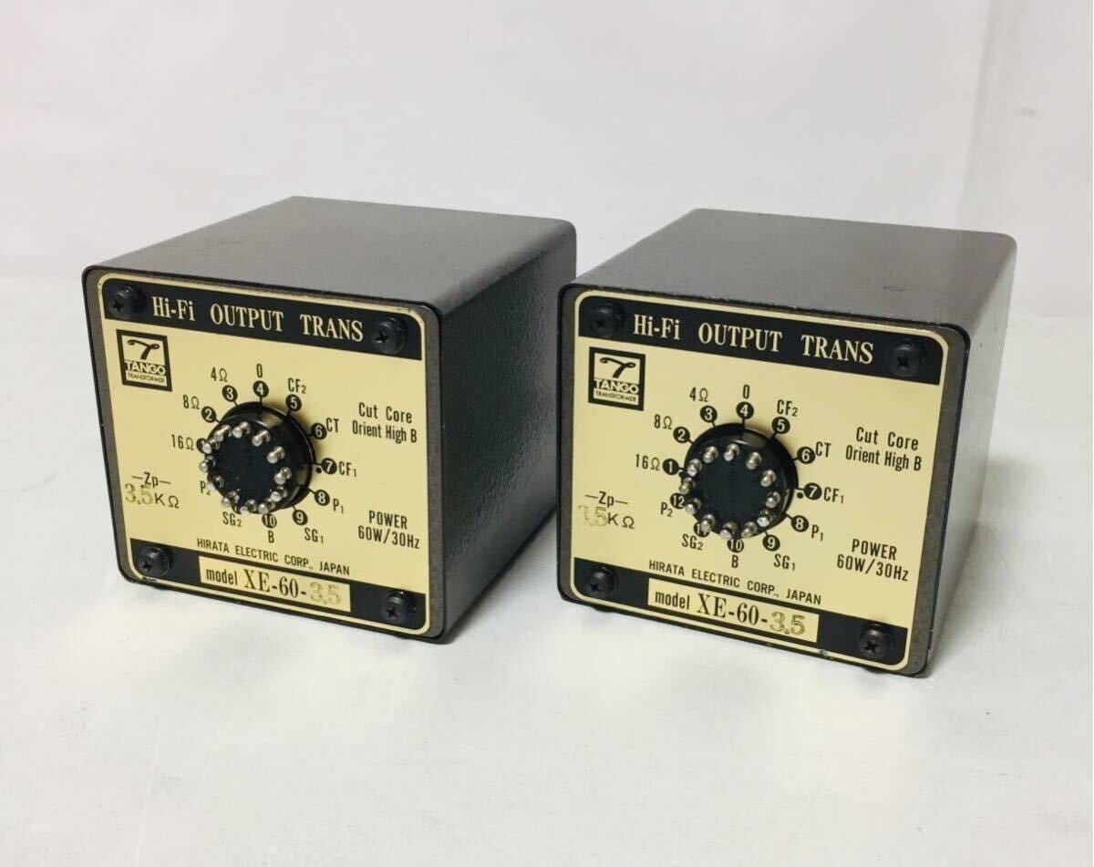 TANGO XE-60-3.5S Pair Set TRANS Hi-Fi Output Transformer TANGO XE-60-3.5S Pair Set TRANS Hi-Fi Output Transformer