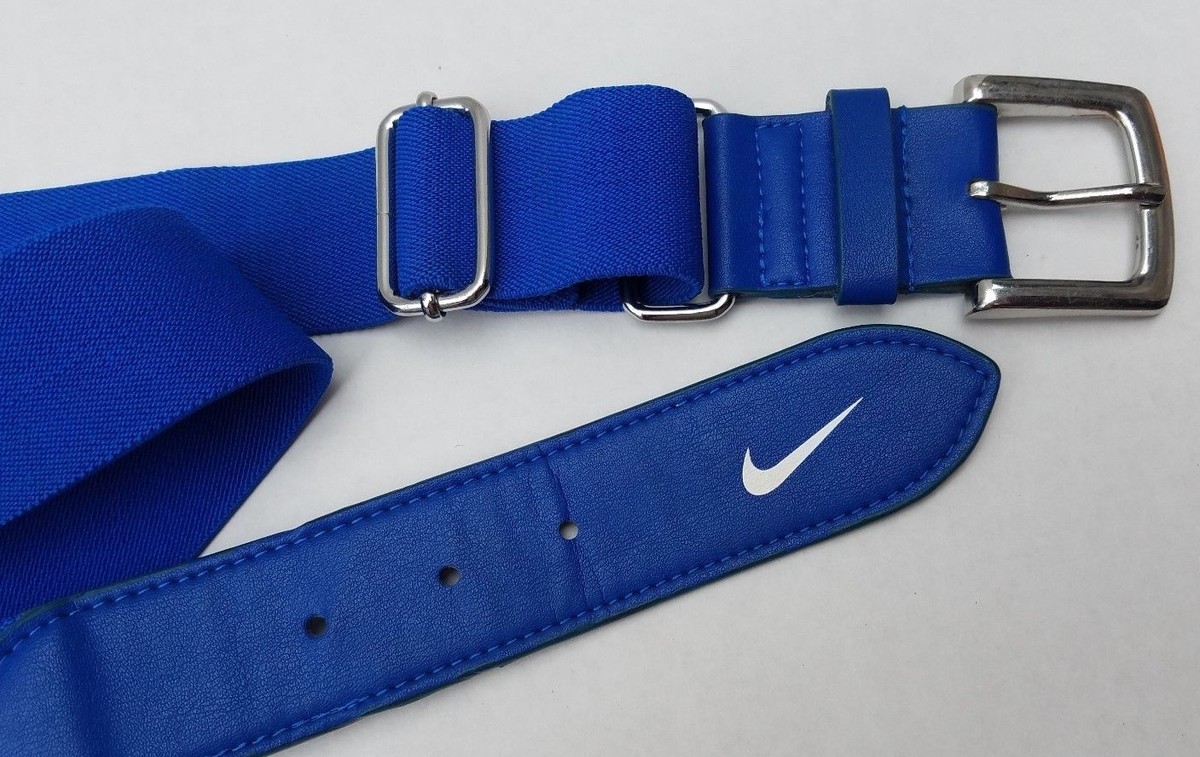 royal blue nike baseball belt