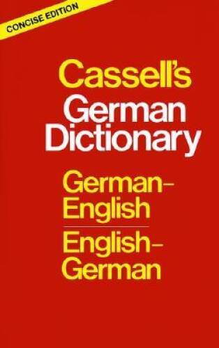Cassells German Dictionary German English English German ACCEPTABLE cassells-german-dictionary-german-english-english-german-acceptable