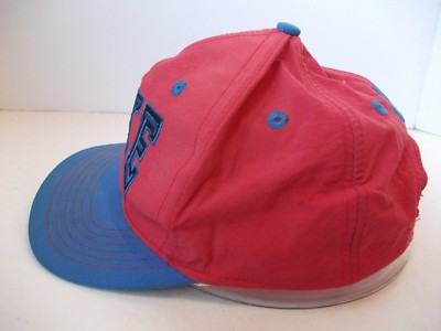 Vintage Nike Youth Hat Faded Red Blue 