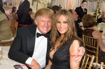 President Donald Trump,Melania Trump is the First Lady-Photo Semi