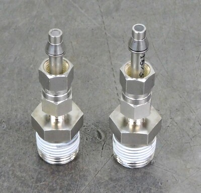 Ham-Let 768LSS1/4x1/2 Male Fitting Connector SS316 1/4 & 1/2 in NPT Lot of Two