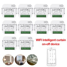 10X WiFi Tuya RF Smart Jalousie Vorhang Schalter Modul Alexa Voice APP Steuerung