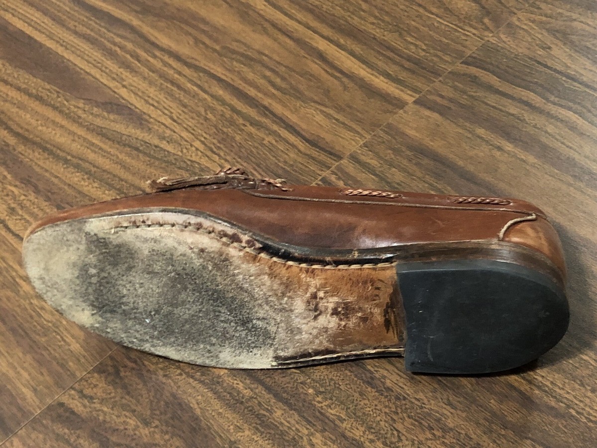 Vintage Allen Edmonds Shoes Mens 10.5 C Woodstock Loafer Driving