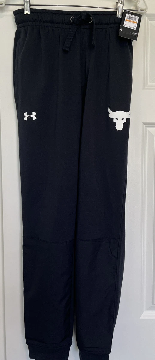 Under Armour Men’s UA Project Rock Terry Joggers Pants 1355634 Size Small  NEW