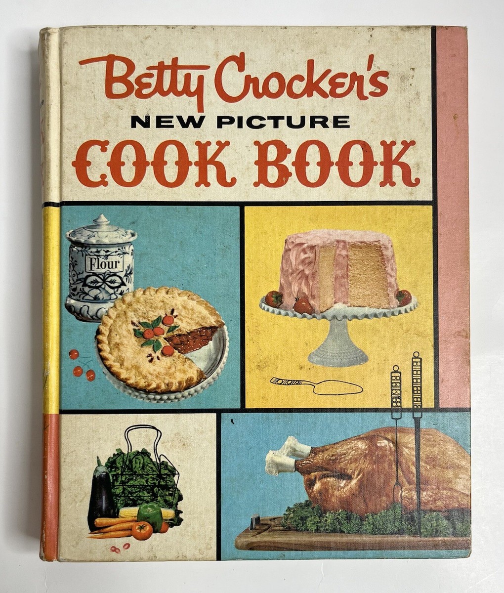 Vintage Betty Crocker's New Picture Cookbook 1961 First