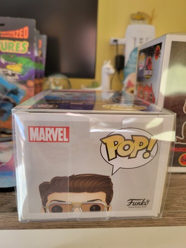 Funko Pop Marvel Spider-man Homecoming 226 Tony Stark Mint in Ptrotective Box. - Picture 2 of 7