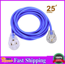 Welder Extension Cord, Heavy Duty 25 Feet 6-50 Nema R Plug Lighted Welding