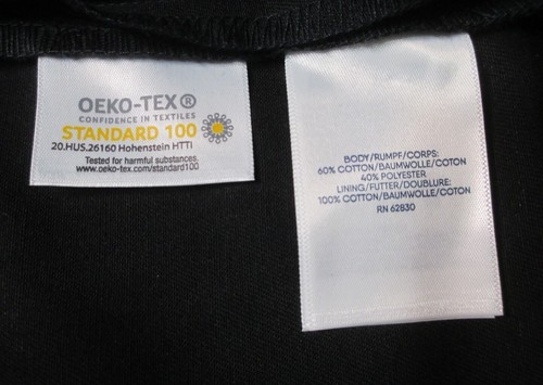 LANDS END Black School Uniform Chino Above Knee Skort Girls 14 NEW - Picture 3 of 4