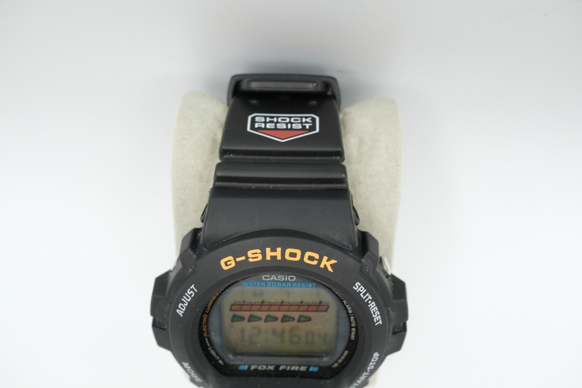 Rare Casio G-Shock DW-6600B Fox Fire N.H.K Collab Digital Watch