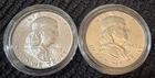 1963 Franklin Half Dollar | Lot of 2 | 90% Silver | No Mint Mark | Estate Coins