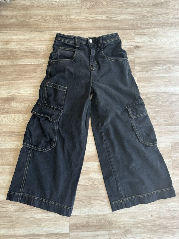 Alab Pants Wide Leg Rave Jeans Sz 28 (READ)