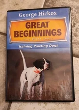 D.T. Systems Great Beginnings Training Pointing Dogs 1st Year DVD George Hickox