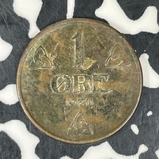 1911 Norway 1 Ore Lot#C7729