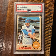 1968 Topps #159 Don Kessinger PSA 7 NM