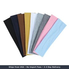 9Pcs Headbands For Women Non Slip Soft Elastic Hair Bands For Women's Hair