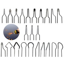 23pcs Pyrography Wire Tips Nibs for 30-50W Adjustable Wood Burning Machine xx1