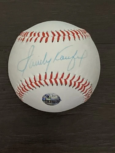 Sandy Koufax Autographed ” Signed” Baseball.HOF.  COA