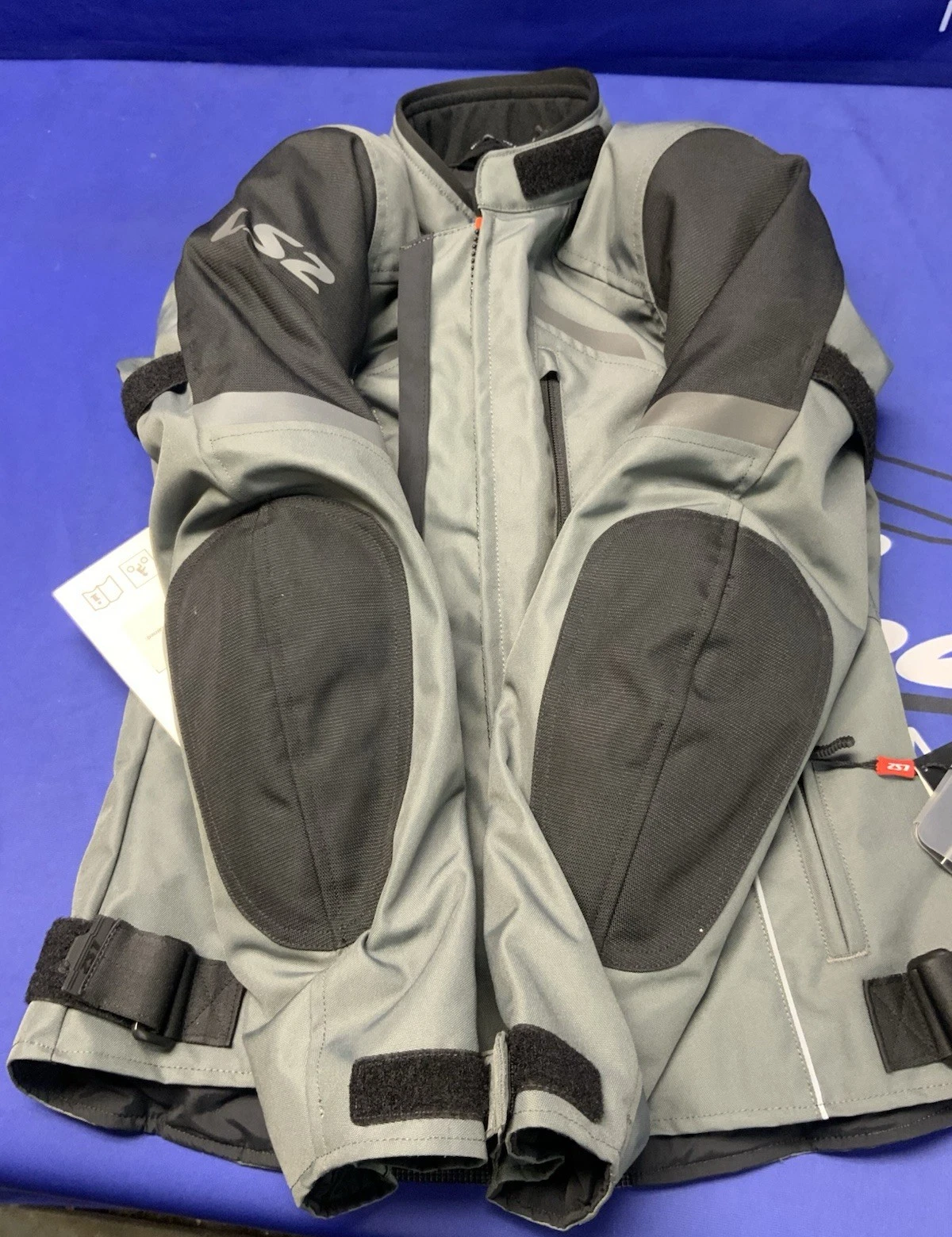 LS2 Serra Evo Women's Jacket Grey/Black Size Small LJ066-333R2