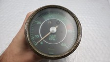 Porsche 356 A B 1600 Normal Mechanical Tachometer Gauge Date Stamp 12 . 61