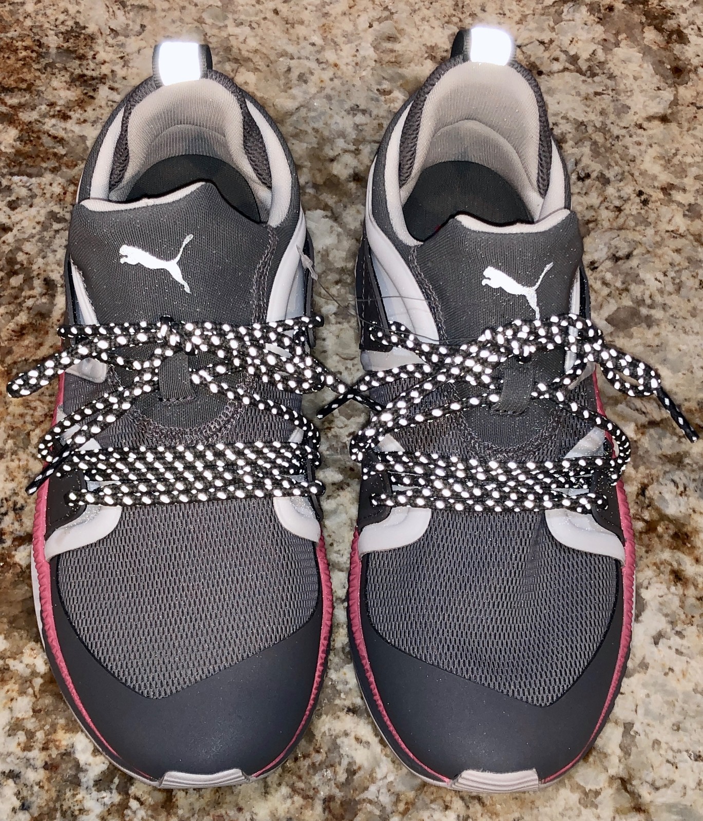 PUMA Tsugi Blaze X Staple Lt Dk Grey Pink Training Shoes Sneakers Mens Youth 6.5 thumbnail 4