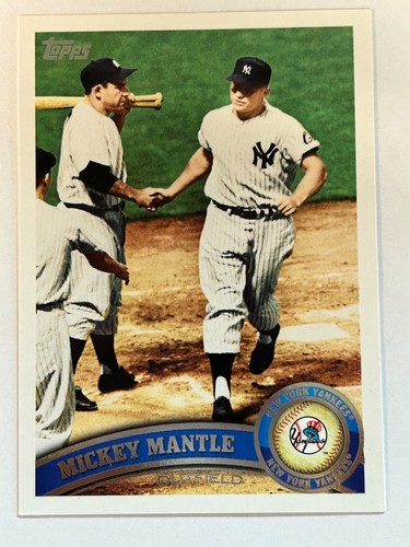2011 Topps - Legend Variation Mickey Mantle #450