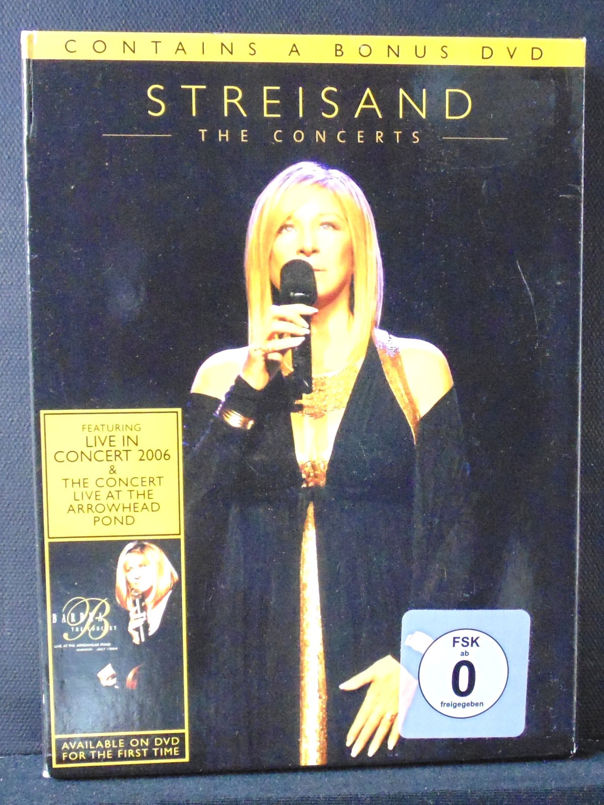 STREISAND THE CONCERTS - BARBRA STREISAND - + SLIP + INSET ---------- SEE PHOTOS