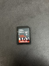 SanDisk Ultra 128 GB SD SDXC Memory Card - SDSDUNR-128G-GN3IN